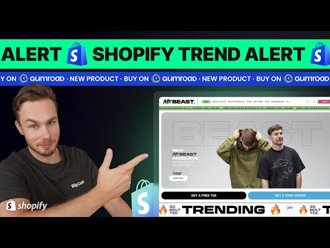 Scrolling Marquee Section for Shopify