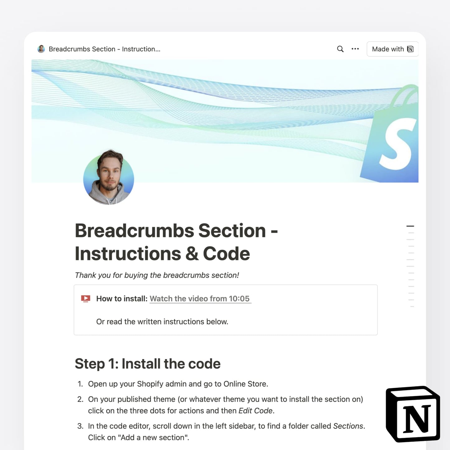 Better Breadcrumbs for Shopify