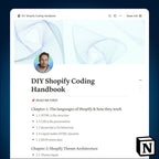 Shopify Coding Handbook Chapters preview