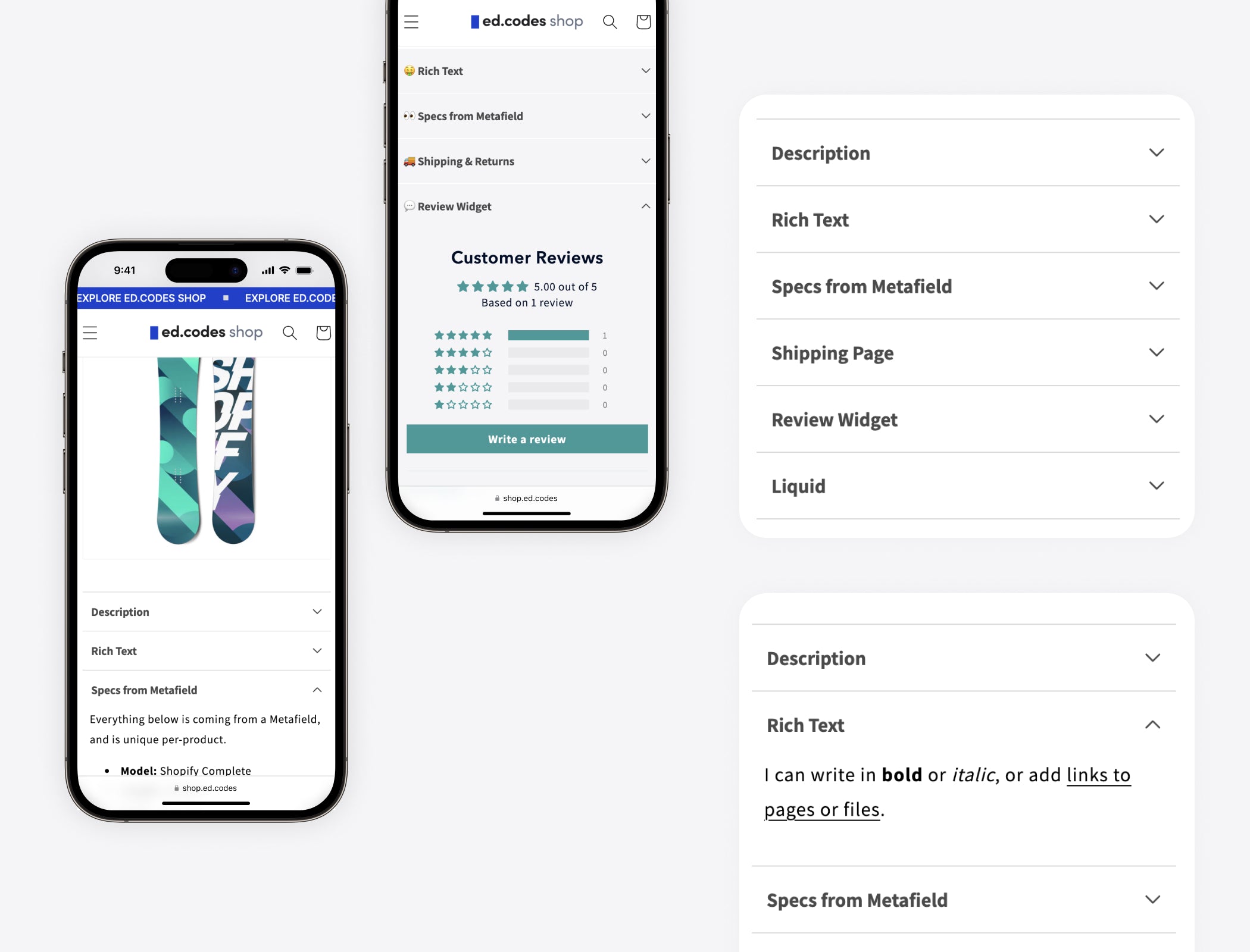 Shop All – Shop Ed Codes