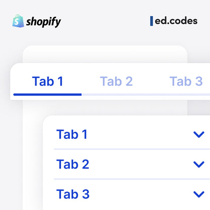 Tabs Section for Shopify